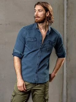 Tiefgründiges Jeanshemd -Redbubble Geschaft EC10 4835 DD 1