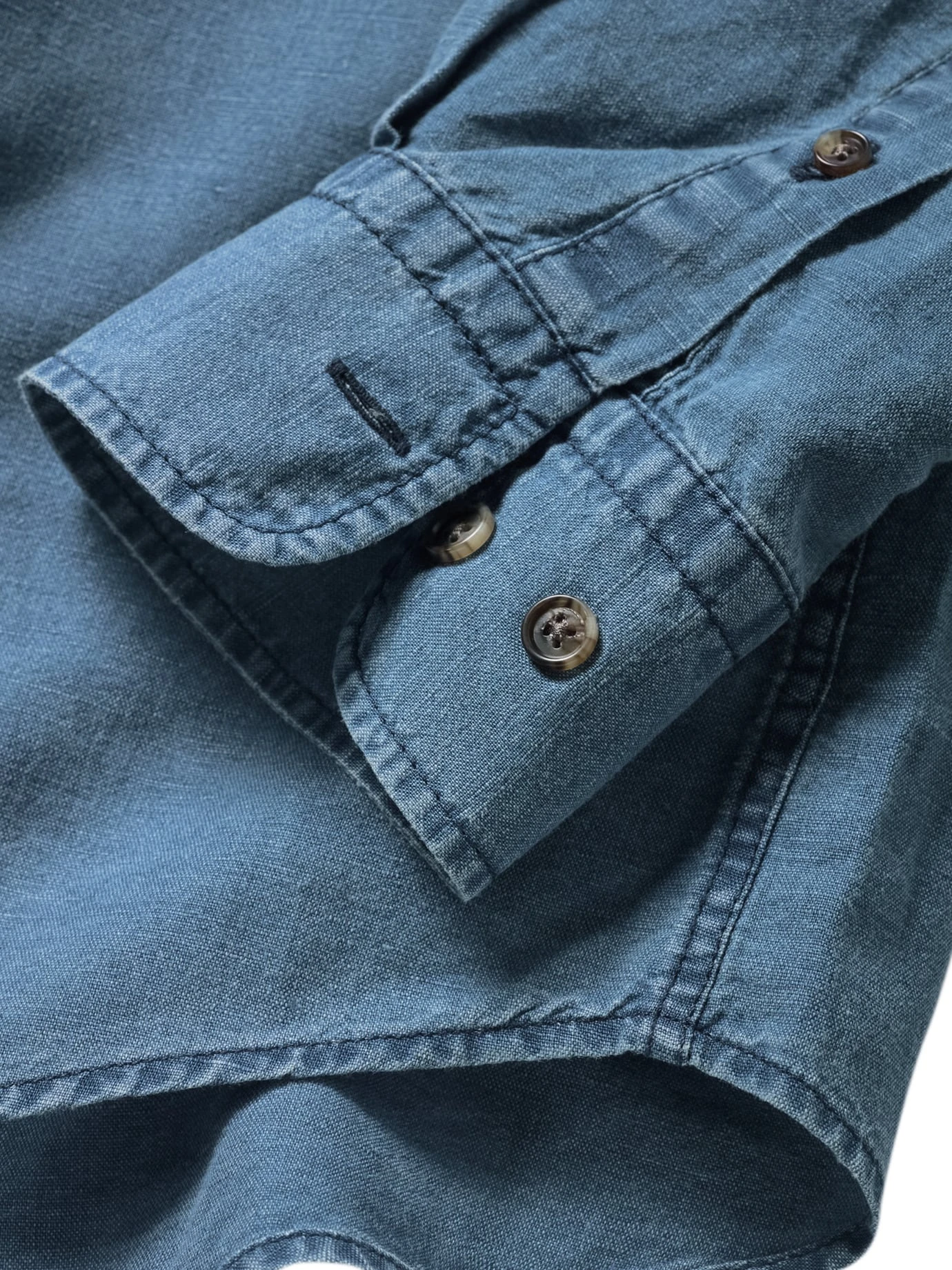 Viel-Flachs-Jeanshemd 18 Viel-Flachs-Jeanshemd – Bild 16