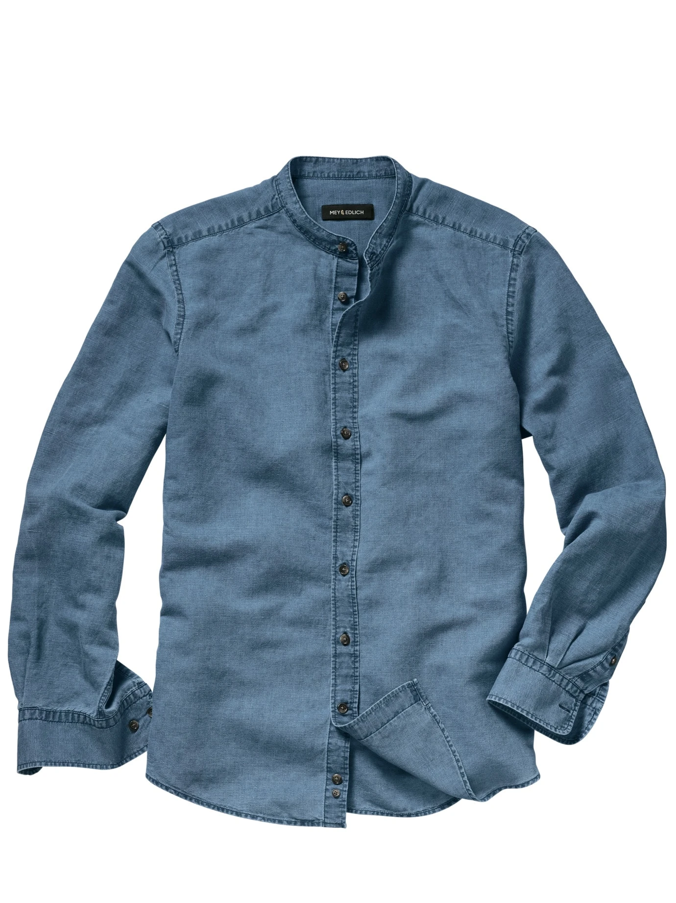 Viel-Flachs-Jeanshemd 9 Viel-Flachs-Jeanshemd – Bild 7