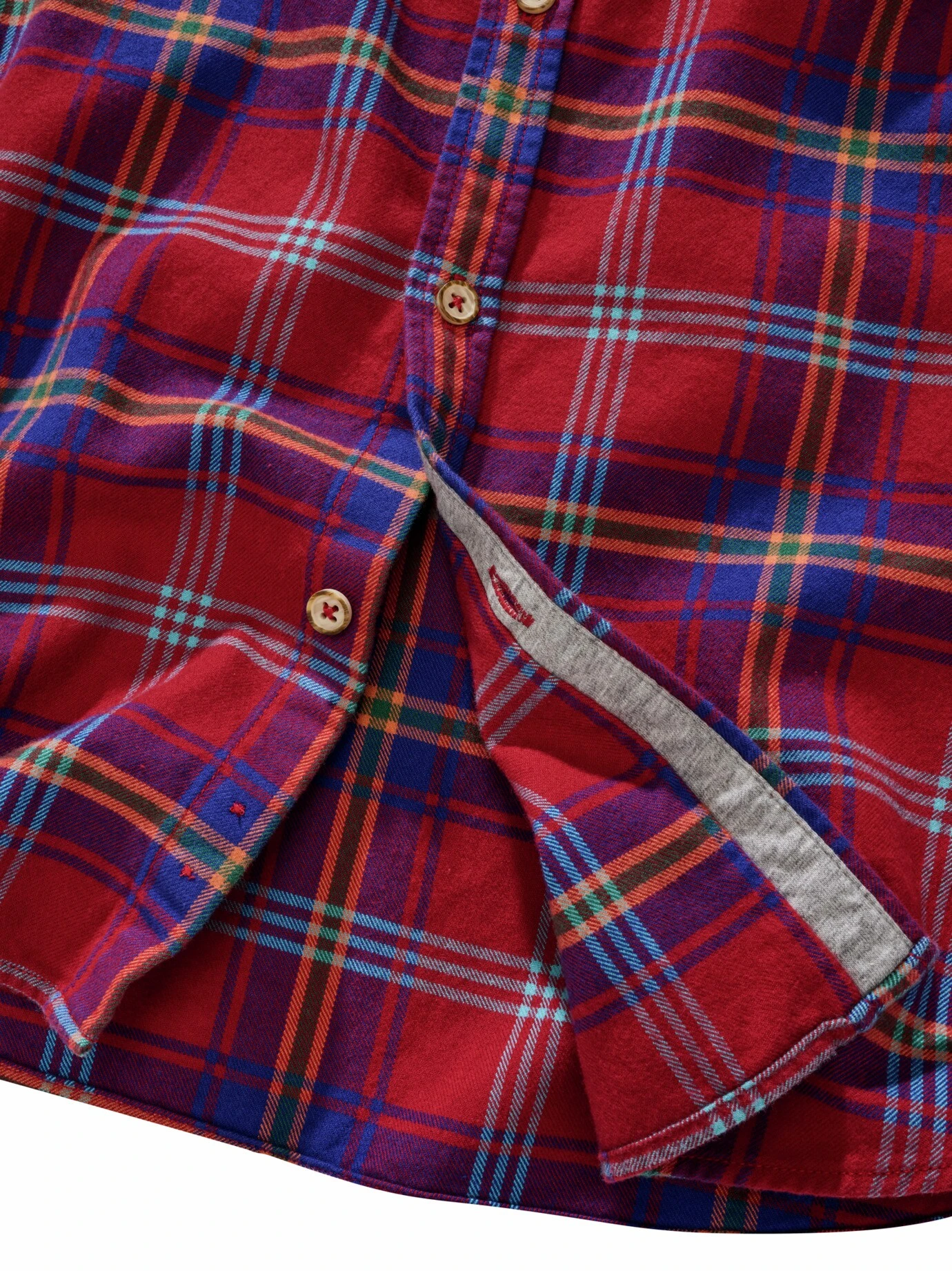 Flanellhemd Alpenglühen 6 Flanellhemd Alpenglühen – Bild 4