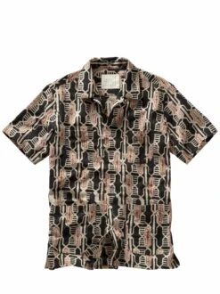 Ajrakh-Kurzarmhemd -Redbubble Geschaft EC10 7369 FA 1