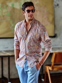 Liberty Hemd Mortimer -Redbubble Geschaft EC10 7393 DF