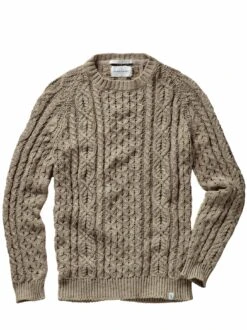 Aran-Leinenpullover -Redbubble Geschaft EC23 6468 FA 1