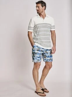 Halbstreifen-Strickpolo 18 Halbstreifen-Strickpolo -Redbubble Geschaft EC23 6520 DF 1