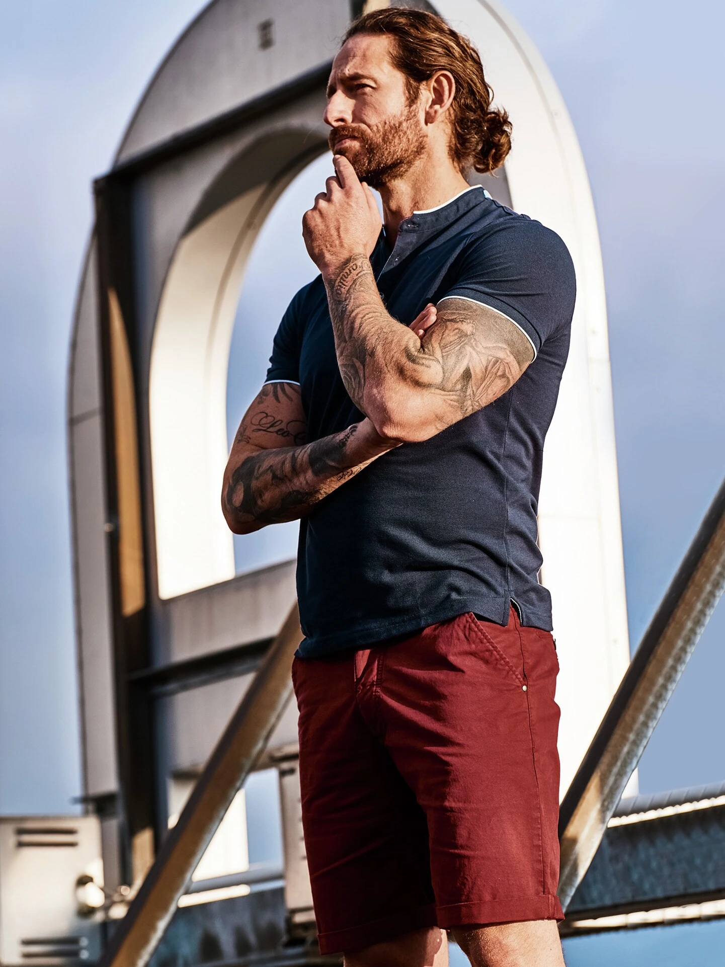 Stehkragenpolo Poseidon 5 Stehkragenpolo Poseidon – Bild 3