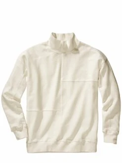 Blocksatz-Sweatshirt
