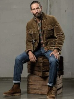 Charakter-Cordjacke -Redbubble Geschaft EC24 4485 DC 1