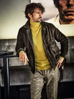 Blinkys Lederjacke -Redbubble Geschaft EC24 6117 DF