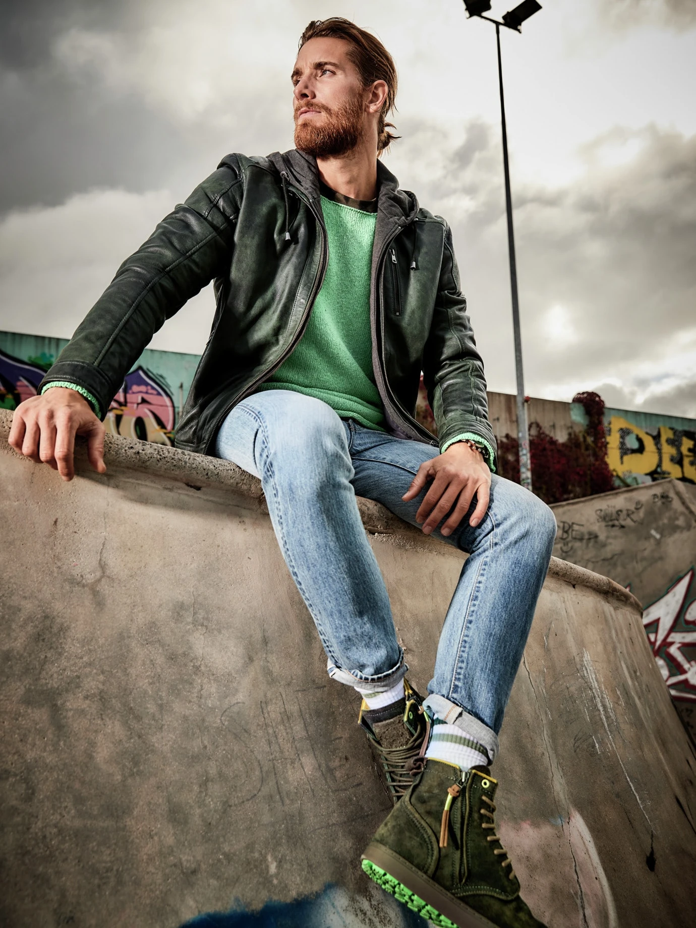 Hausboot-Lederjacke 4 Hausboot-Lederjacke – Bild 2