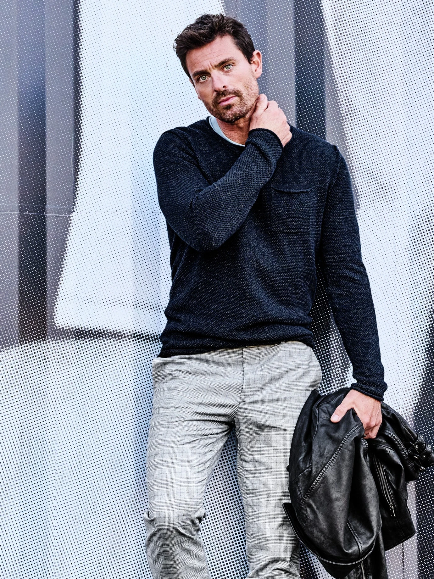 Glencheck-Chino 5 Glencheck-Chino – Bild 3