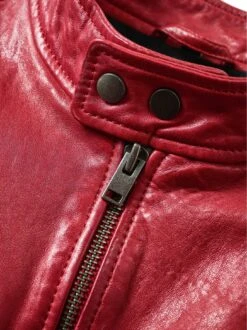 Scuderia-Lederjacke -Redbubble Geschaft EC24 6303 DG 1