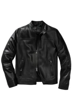 Ungekünstelte Lederjacke -Redbubble Geschaft EC24 6309 FA 1