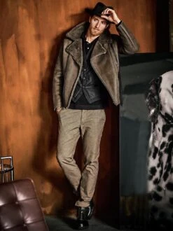 Cafe Racer Jacket -Redbubble Geschaft EC24 6328 DF