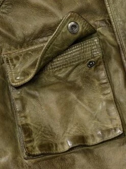 Pionier-Lederjacke -Redbubble Geschaft EC24 6507 DH