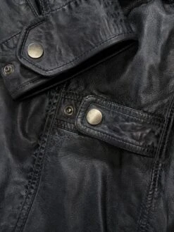 Pionier-Lederjacke -Redbubble Geschaft EC24 6509 DJ