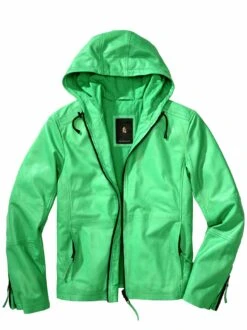 Statement-Lederjacke