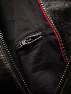 Tourenwagen-Lederjacke -Redbubble Geschaft EC24 6538 DJ 1