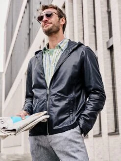 900-Gramm-Lederhoodie -Redbubble Geschaft EC24 6557 DF 1