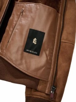 Lammfell-Blouson -Redbubble Geschaft EC24 6609 DI