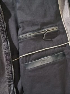 Lichteffekt-Lederjacke -Redbubble Geschaft EC24 6612 DI