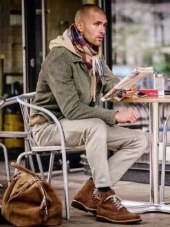 Lederjacke Savanne -Redbubble Geschaft EC24 6677 DE