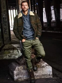 Heritage-Bomberjacke -Redbubble Geschaft EC24 6691 DF 1