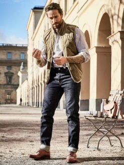 Zwiebelstepp-Cordweste -Redbubble Geschaft EC24 6842 DF