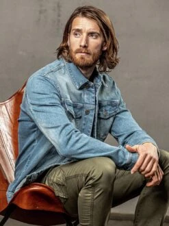 Jeansjacke Aqua -Redbubble Geschaft EC24 6944 DC 1