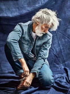 Jeansjacke Aqua -Redbubble Geschaft EC24 6944 DE