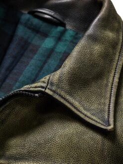 Ehrliche-Haut-Lederjacke -Redbubble Geschaft EC24 6959 DG 1