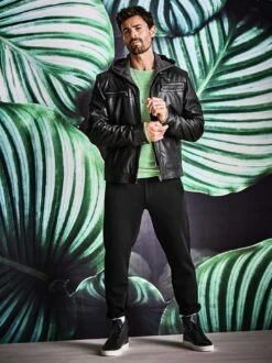 Momentum-Lederjacke 21 Momentum-Lederjacke -Redbubble Geschaft EC24 7140 DE