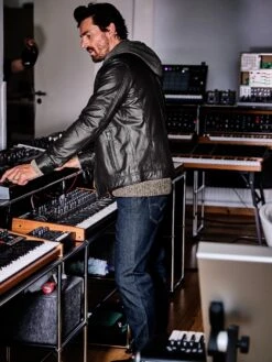 Momentum-Lederjacke 22 Momentum-Lederjacke -Redbubble Geschaft EC24 7140 DF