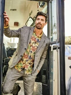 Ibiza-Anzughose Nuss -Redbubble Geschaft EC24 7347 DD 1