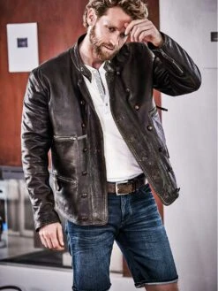 LEDERWERK Jacke Salzburg -Redbubble Geschaft EC24 7479 DF