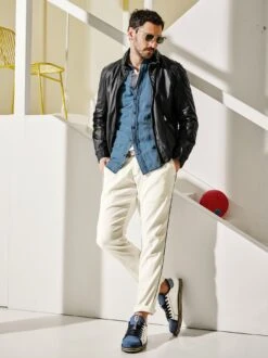 Leder-Blouson Roadstar 20 Leder-Blouson Roadstar -Redbubble Geschaft EC24 7651 DC