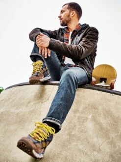 Hausboot-Lederjacke 41 Hausboot-Lederjacke -Redbubble Geschaft EC24 7667 DC 1